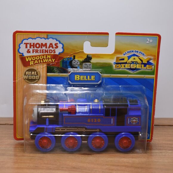 Belle 6120 Day of the Diesels Thomas & Friends Wooden Railway Train Engine New - Picture 1 of 11